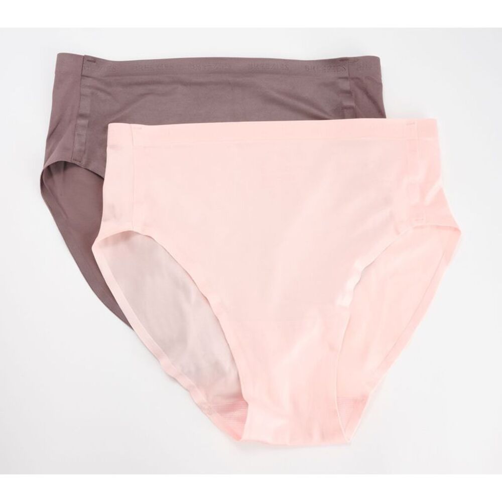 Gloria Vanderbilt Women's Plus Sz Panties 3X Breezies Multi-colored
